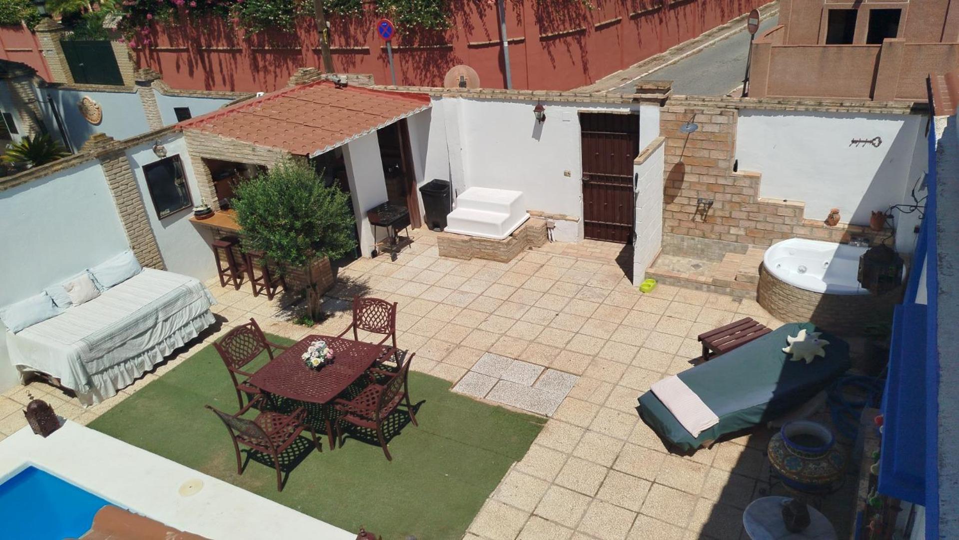 Casa Rural Villa Montecarmelo Sanlúcar la Mayor Kültér fotó